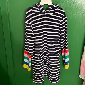 Mini Boden girls toweling cover up